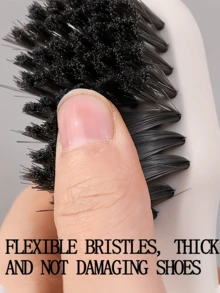 2-In-1 Multi-Function Cleaning Brush/Shoe Brush, 2-In-1 Multi-Function Cleaning Brush With Soap Dispenser, New Upgraded Drawer-Style Shoe Cleaning Brush, Press-Type Cleaning Brush, Long Handle Shoe Brush, Home Decor, Valentine's Day Bathroom Decor - Multicolor - View 11