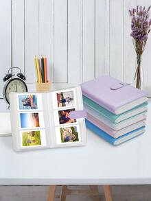108 Pockets Photo Album PU Leather Storage Box For Fujifilm Instax Mini 12 3-Inch Film Camera - Multicolor - View 3