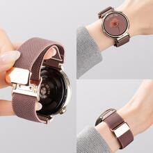 Correa de reloj trenzada de 20mm compatible con Samsung Galaxy Watch 7/6/5 Active 2 Watch 3 41mm, Garmin Venu 3S, Forerunner 245, Vivoactive 3/6 - 20mm - Ver 30