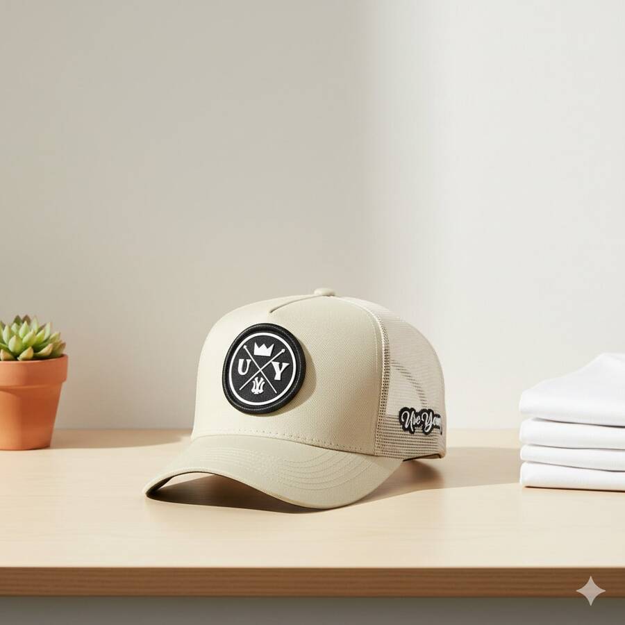 Men Baseball Cap - Màu be - Xem 1