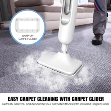 LIPETY 2-In-1 Vacuum Steam Mop, Electric Portable Cleaner With Spray Function, High-Temp Disinfection For Home Floors - UK Plug(220-240V) - View 8