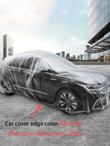 Bạt phủ xe PE chống thấm nước, chống bụi, chịu được mọi thời tiết, mới năm 2026, phù hợp với mọi dòng xe (khung màu ngẫu nhiên). Sản phẩm cung cấp khả năng chống tia UV toàn diện và phù hợp với mọi loại xe. Bạt phủ xe PE trong suốt này bảo vệ hoàn toàn khỏi nắng, mưa và bụi. Thiết kế cửa tiện lợi sử dụng được quanh năm. Thích hợp cho Ngày Quốc tế Phụ nữ, Đồ dùng du lịch, Quà tặng đám cưới, Phong cách Y2K, Phòng ngủ, Phụ kiện xe hơi nữ, Trang trí nhà bếp. - Nhiều màu - Xem 2