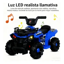 Tohifer Vehículo Eléctrico Batería Recargable Azul - Azul - Ver 3