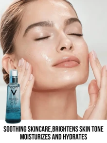 Vichy Mineral 89 Fortifying & Plumping Daily Booster (50ml Full-Size / 15ml Travel Mini) - Infused with Volcanic Thermal Spring Water & High-Purity Hyaluronic Acid, Repairs Sensitive Skin, Reduces Fine Lines & Boosts Skin Elard Types, Ideal for Daily/Travel Skincare & Gifting - 89火山能量瓶微精華露 - 查看 3
