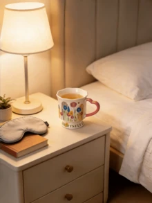 1 Peça Caneca de Café Cerâmica com Padrão Floral, Material Cerâmico com Design Floral, Adequada para Bebidas Quentes e Frias, Pode Conter Café, Leite, Suco, Latte, Cappuccino, Etc. Um Presente para Mulheres, Ideal para o Dia dos Namorados - Multicolorido - Visão 7