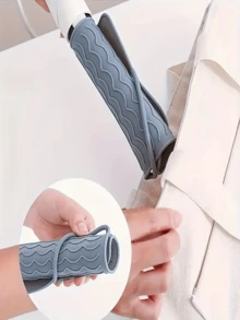 1 قطعة حصيرة سيليكون عملية مقاومة للانزلاق والحرارة، وسادة عزل لمكواة الشعر ومكواة التجعيد، مقاومة للانزلاق والحرارة، مناسبة للسفر والتجميل وتخزين أدوات الشعر، إكسسوار أداة تصفيف فعال من حيث التكلفة، هدية عيد الأم - متعدد الألوان - مشاهدة 10