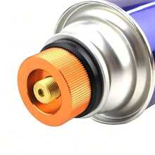 1 Piece Butane Fuel Tank Adapter Butane Tank Nozzle Input Camping Stove Adapter Gold Camping Fuel Replenishment Adapter Propane To Butane Adapter Suitable For Camping Hiking Fishing - Multicolor - View 7