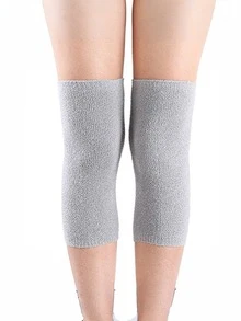 1 Pair Warm Knee Pads, Men And Women Knee Support For Kneecap Protector Leg, Knee Braces For Cold Weather, Outdoor, Running, Mountaineering, Office Use, Gift For Mothers, Elderly, And Outdoor Enthusiasts - Multicolor - View 2