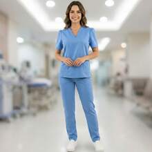Pijama Cirúrgico Feminino Scrub Hospitalar Premium