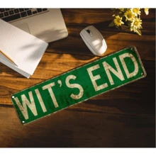 1 pieza de 40cm*10cm Decoración con texto cautivador, adecuada para decoración interior y exterior, perfecta para el hogar, bar, café y eventos, se adapta a diversos estilos de decoración, mejorando la emoción de la decoración, decoración de habitación