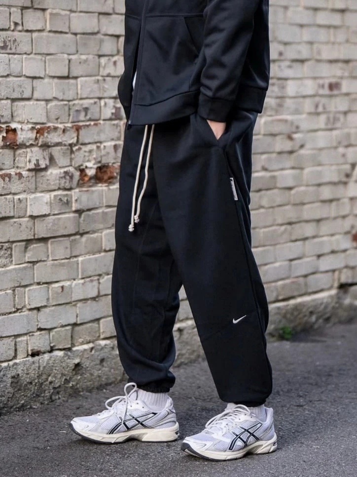 Nike Dri-Fit FW24 AS M NK DF SI PANT 休閒簡約百搭速乾針織運動褲 男款 - 黑色 - 查看 1