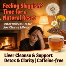Dandelion Chrysanthemum Cassia Seed Tea, 150g/Bag, Herbal Blend Tea, Ingredients Include Dandelion, Goji Berry, Cassia Seed, Licorice, Tangerine Peel, Gardenia, Chrysanthemum, Burdock Root, And Barley. Caffeine-Free, Nourishes The Liver And Kidneys, Suitable For Home, Office, And Restaurant Use. - 1pc - View 2