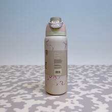 Owal-A 32oz Stainless Steel Insulated Water Bottle - Leak-Proof Sports Water Bottle With Dual-Function Spout Lid, Flip-Top Straw And Wide Mouth Design - Keeps Drinks Hot/Cold For 24 Hours - Great For Fitness, Travel And Everyday Use - Multicolor - View 3