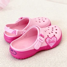 Barbie Series Pink Surfboard-Shaped Shoe Charms Shoe Buckle Shoe Lace Charms For Hole Shoes Decoration Charms Fashion DIY Shoe Accessories - Pink - View 3