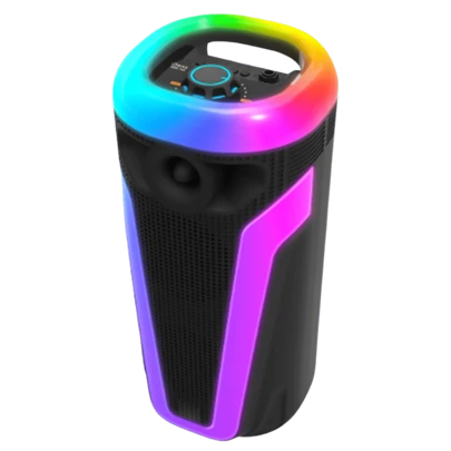 Caixa de Som Bluetooth Portátil 50W LED com USB e Rádio FM Original Xtrad