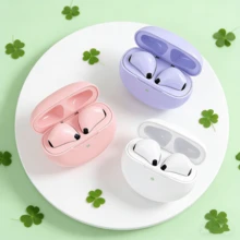 TWS Pro6 高级无线蓝牙耳机，带麦克风，运动跑步耳塞 - 彩色 - 查看 2