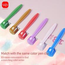 WUQIANNIAN WQN 1套/18色渐变彩色亚克力凝胶笔，1.0mm大容量墨水，超长书写，办公学习两相宜，返校必备