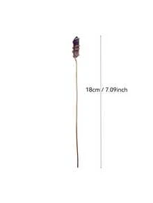 棱镜天然水晶花盆装饰，植物装饰，花园装饰，家居装饰，户外花盆，花园装饰，优雅装饰，反光装饰，室内装饰，植物爱好者，阳光捕捉器，适合作为礼物 - 彩色 - 查看 4