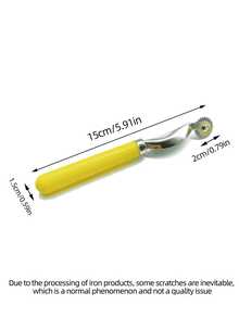 Con lăn vẽ rập, dụng cụ vẽ rập may mặc, thích hợp cho vải, giấy, da thủ công, có thể dùng để ép các đường may ra giấy. - Màu vàng - Xem 9