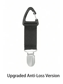 Stylish, Simple, And Convenient New Outdoor Travel Straw Hat Clip, A Portable Hat Companion, Bag Clip, And Multi-Purpose Outdoor Storage Clip. This Travel Hat Clip Attaches To Bags, Handbags, Backpacks, And Luggage. It's Perfect For Outdoor Travel, Beach Hats, And Accessories. It's Also A Practical School Accessory And Back-To-School Supplies. - Multicolor - View 17