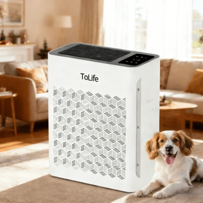 Air Purifiers For Home Large Room Up To 2000 Ft² With PM 2.5 Display Air Quality Sensor, Auto Mode, Timer, HEPA Air Purifier For Bedroom Filters Smoke, Pollen, Pet Dander, Allergies