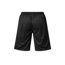 Bermuda Chimpa Streetwear Casual Confortável Com Elástico Com Bolsos Laterais Com Zíper Short Masculino Esportivo Corrida - Preto/Verde - Visão 3