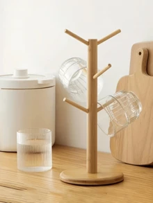 This Coffee Cup Holder Tree With 6 Hooks Serves As A Cup Holder, Keychain Organizer, And Also Helps Drain Water From Mugs And Cups. It's Suitable For Kitchens, Living Rooms, And Desktops. - 彩色 - 查看 8