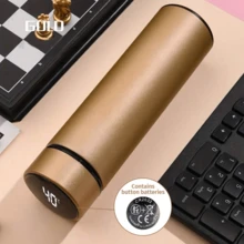 1个/500毫升（16.9盎司） - 智能温度显示杯+茶漏 | 不锈钢水瓶 | 多巴胺渐变色 | 24小时长效保温 | 办公、健康、旅行杯 | 四季车载咖啡杯 - 户外旅行运动水瓶，适合返校、露营和徒步旅行 - 彩色 - 查看 22