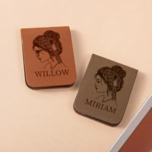 Personalized Bookshelf Girl Character Design Magnetic Bookmarks, Can Customize Name, Perfect Birthday Gift For Book Lovers - Multicolor - View 8