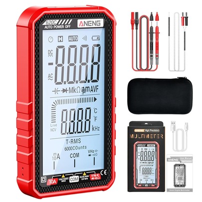 Multímetro Inteligente 6000 Cts Recargable Profesional Aneng 620c