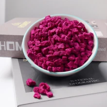 ULTHMOK Dried Dragon Fruit Cubes 77g No Additives Pure Natural Dried Fruit Snacks Smoothies - Dragon Fruit Cubes - 77g - View 3