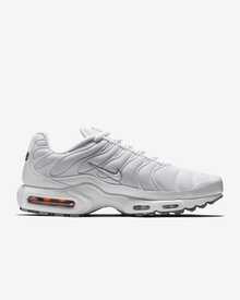 Nike Air Max Plus TN Tuned Triple White Black Cool Grey 604133-139 Men's - 白色 - 查看 2