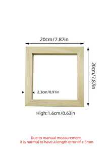 DIY Frame Kit, Canvas/Oil Painting Frame Set, Self-Installation Or Pre-Assembled, For Home Room And Office Decor, Christmas & Valentine's Day Gifts - Apricot - View 13