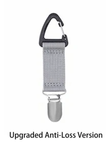 Stylish, Simple, And Convenient New Outdoor Travel Straw Hat Clip, A Portable Hat Companion, Bag Clip, And Multi-Purpose Outdoor Storage Clip. This Travel Hat Clip Attaches To Bags, Handbags, Backpacks, And Luggage. It's Perfect For Outdoor Travel, Beach Hats, And Accessories. It's Also A Practical School Accessory And Back-To-School Supplies. - Multicolor - View 14