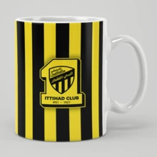 Al Ittihad Club Ceramic Mug - 11oz Coffee Tea Cup With Handle, Perfect Back To School Gift For Football Fans - Multicolor - View 14