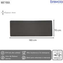 Tapete de Yoga Profesional de EVA con Esterilla Antideslizante y Strap Incluido, Medidas 180 x 70 cm, Espesor 4 mm, Ideal para Yoga, Pilates, Stretching, Meditación, Fitness y Entrenamiento Funcional, Superficie Acolchada de Alta Densidad que Brinda Máxima Comodidad, Soporte y Estabilidad en Cada Postura, Material EVA Resistente, Ligero, Flexible y Duradero, Fácil de Limpiar y Transportar, Diseño Amplio para Mayor Libertad de Movimiento, Excelente Amortiguación para Proteger Articulaciones, Rodillas y Columna, Textura Antideslizante que Evita Deslizamientos Durante la Práctica, Incluye Strap o Correa para Enrollar y Llevar Cómodamente, Ideal para Uso en Casa, Estudio o Gimnasio y exeteriores Apto para Principiantes y Avanzados, Perfecto para Rutinas de Bajo y Alto Impacto, Práctica Diaria y Bienestar Integral - Negro - Ver 3