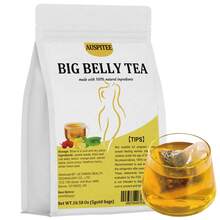 ULTHMOK Big Belly Tea 60 Bags No Additives Pure Natural Herbal Tea Hawthorn Lotus Leaf Tea Gift - Big Belly Tea-60 - View 6