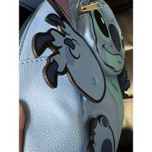 Disney Stitch 3D 10 Inches Mini Deluxe Backpack With 1 Front Pocket - 白色 - 查看 3