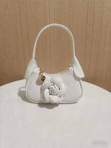 女童大号碎花手提包，春秋新款时尚包包，小女孩时尚小包，公主包，女童零钱包，时尚迷你包，超可爱托特包，圣诞礼物，生日礼物，糖果包，口红包，个性化小包，购物零食包，配饰包，手提包，T台包 - 均碼 - 查看 11