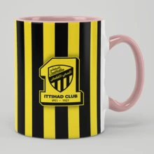 Al Ittihad Club Ceramic Mug - 11oz Coffee Tea Cup With Handle, Perfect Back To School Gift For Football Fans - Multicolor - View 13