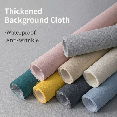 AMBITFUL Texture Background Cloth Photo Studio Shooting Props Diatom Mud Cement Texture Coarse Sand Texture Photography Backdrops