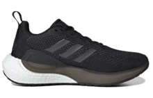 Adidas Alphalava Lavarun Comfortable Non-Slip Low-Top Training Running Shoes Black Sneakers Men ID5240 - Multicolor - View 2