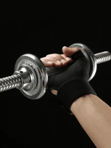 Guanti da palestra ergonomici con fascia per polso estesa per supporto extra delle articolazioni, guanti da fitness traspiranti a mezza dita adatti per donne e principianti per sollevamento pesi, guanti sportivi resistenti perfetti per stacchi pesanti in palestra, ciclismo, esercizi e attività all'aperto in estate - Multicolore - Visualizzare 8