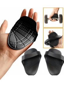 Guantes de silicona para gimnasio, guantes protectores de mano de silicona duraderos, palmas antideslizantes y resistentes al desgaste, adecuados para levantamiento de pesas, dominadas, entrenamiento de fuerza, uso en el gimnasio de casa, equipo de fitness - Multicolor - Ver 2