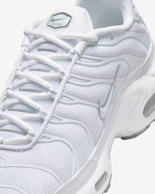 Nike Air Max Plus TN Tuned Triple White Black Cool Grey 604133-139 Men's - 白色 - 查看 6