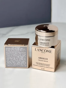 Lancôme Kem dưỡng mắt Lancome New Absolue, 20/5/3/1ml, nâng cơ và làm săn chắc, làm sáng da, dưỡng ẩm vùng mắt, chống nếp nhăn, làm mờ quầng thâm, tăng cường và phục hồi da, các thành phần đa tác dụng giúp vùng mắt căng mọng và săn chắc, rạng rỡ trẻ trung, phù hợp với mọi loại da, học sinh, nhân viên văn phòng, đi làm hàng ngày, ở nhà và khi đi du lịch, món quà lý tưởng cho bạn bè và gia đình, nhỏ gọn và dễ mang theo, sản phẩm chăm sóc mắt thiết yếu hàng ngày. - Kem dưỡng mắt Lancôme Absolue - Xem 6