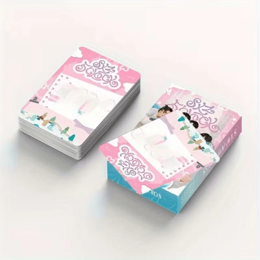 92张/套 Kpop SKZ 贺卡贴纸套装 - LOMO卡片、照片卡、贺卡、专辑卡、Kpop周边，粉丝和朋友专属设计 - 彩色 - 查看 1