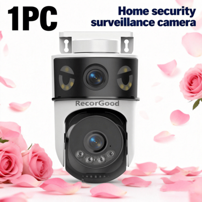 RecorGood Full-Color Night Vision, Sound & Light Alarm, One-Key Repelling, 2-Inch Compact Outdoor Ball Camera Shape, Horizontal & Vertical Rotation, Multi-Directional Patrol, TF Card & Cloud Storage Dual Storage, Passwordless Multi-User Sharing, High-Definition Video Quality, Two-Way Audio, Wired Connection Power Supply, Support IOS/Android Remote Viewing