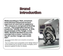 tangle Đồ chơi giảm căng thẳng có bề mặt nhám chính hãng, đồ chơi ngón tay giúp luyện tập sự tập trung cho trẻ ADHD, đồ chơi giảm stress có bề mặt nhẵn mịn. - Đồ chơi giảm căng thẳng  - Chất liệu - Màu cam-tím - Xem 4