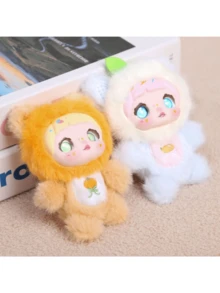 新款树脂水果玩偶钥匙扣，可爱小摆件吊坠，包包挂饰，玩偶，生日/新年礼物 - 彩色 - 查看 3